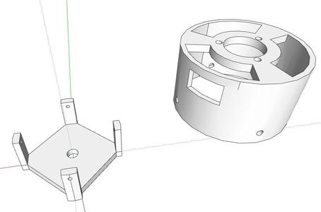 DC brushless motor bracket(for ceiling fan)直流无刷电机支架(吊扇)