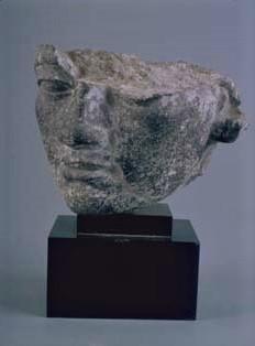 Egyptian Sculpture, Head of a Man