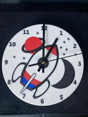 Rocket Clock