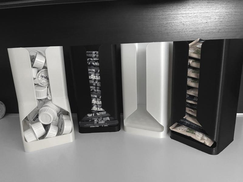 Universal coffee essentials dispenser (ESE compatible)