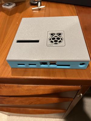Oversized Raspberry Pi CM4 IO Board Case with 4 SMA Connectors - TimeBeat Mini