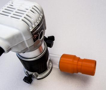 Makita router - quick coupler for Makita vacuum cleaner