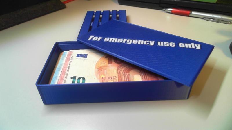 For emergency box