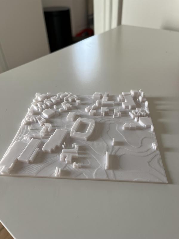 ASSE - STADE GEOFFROY GUICHARD - MAP