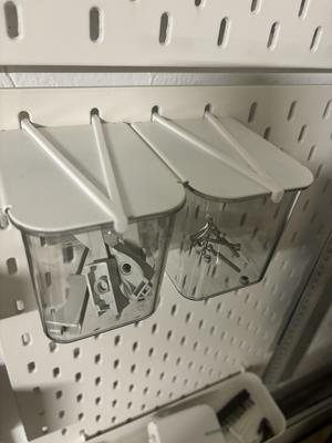 Locker IKEA SKÅDIS Container with lid