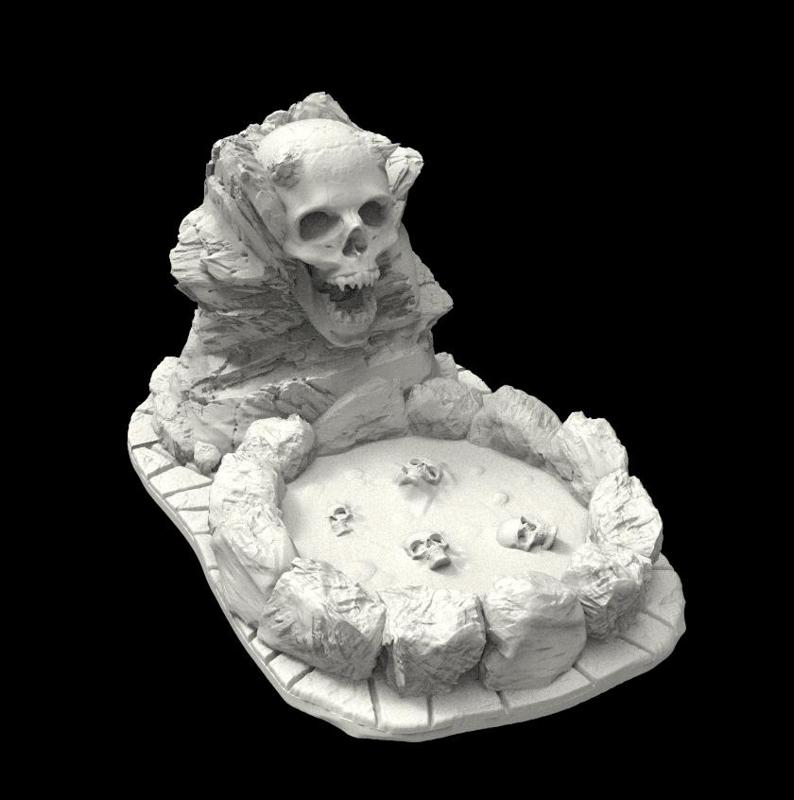 Evil Shrine :: Cemetery Decoration B202