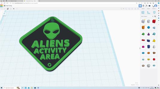 Alien Sign