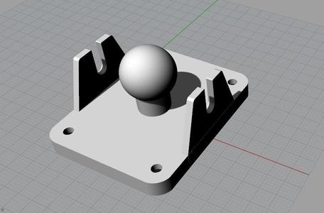 Boule porte rétroviseur Transporteur T4