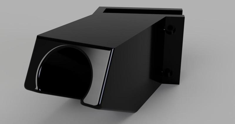 Shower Holder for square mounts