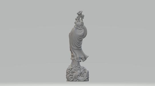 Bodhidharma 3D Model 3D print model
