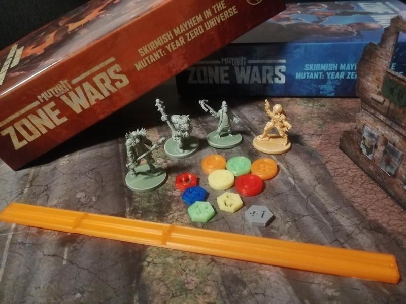 Mutant: Year Zero - Zone Wars Tokens
