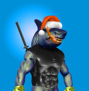 Merry christmas shark attack