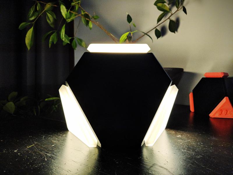 The Cyberhedron Lamp