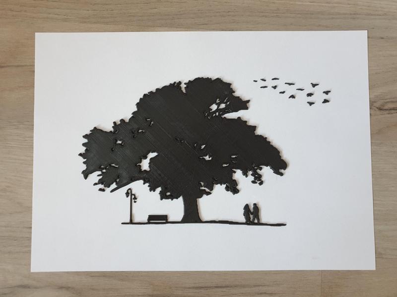 Couple In Love 2D Wall Art