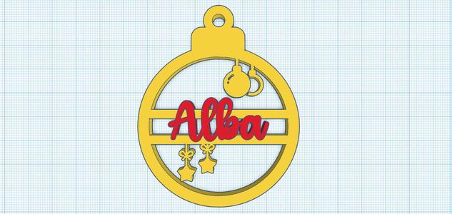 Christmas Ball Alba