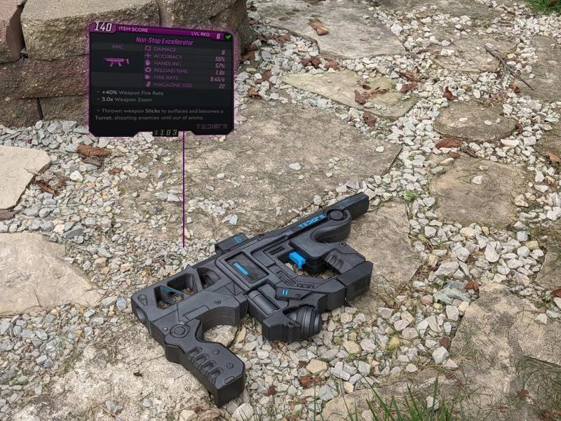 Borderlands 3 Tediore Sub Machine Gun