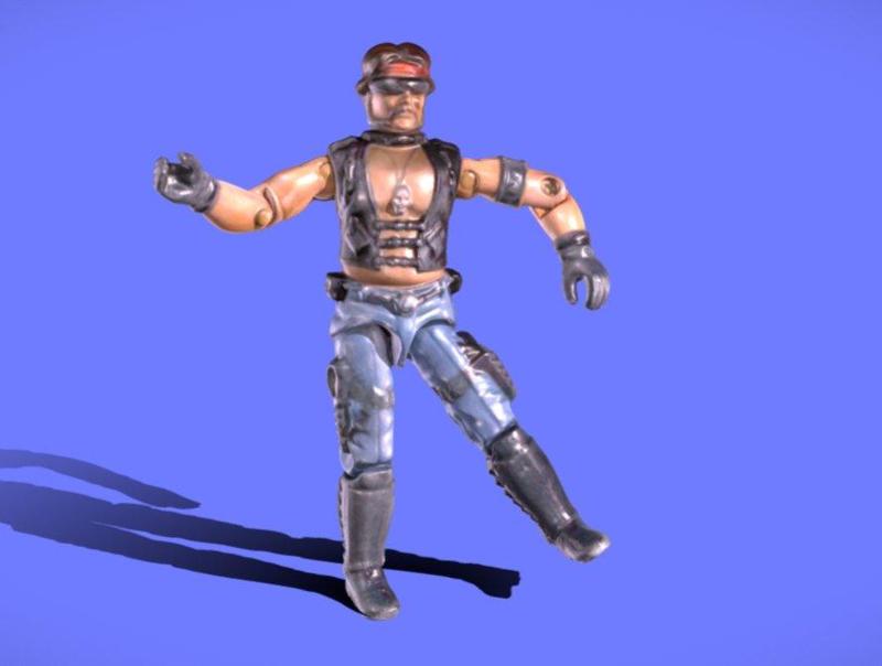 1985 GI-JOE DREADNOK - 3D SCAN