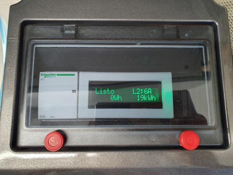 OpenEVSE carril din mount