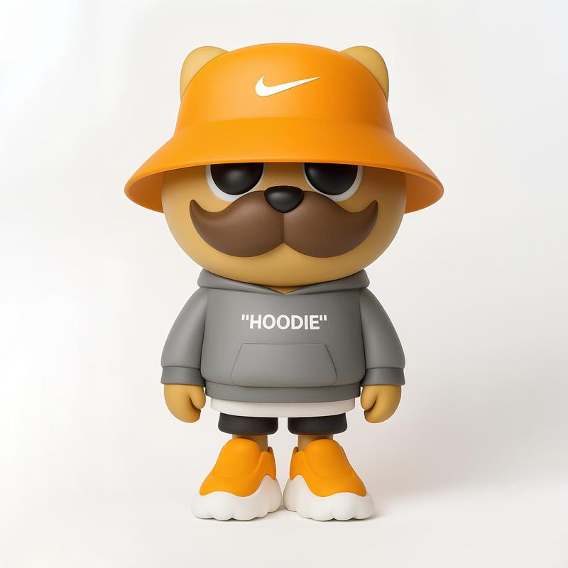 Streetwear Bear Off White Style toy