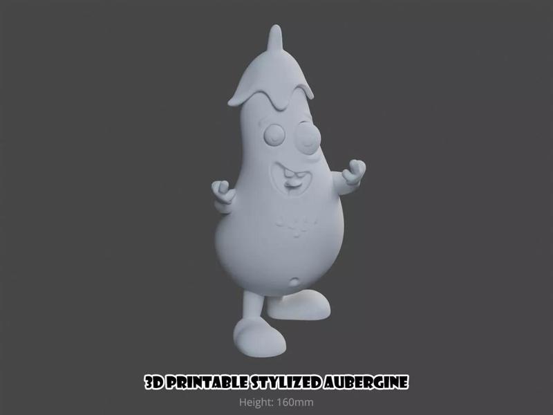 Stylized Eggplant