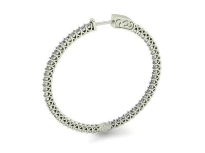 Earrings ready for 3d print