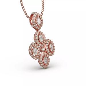 Diamond Necklace 3 line