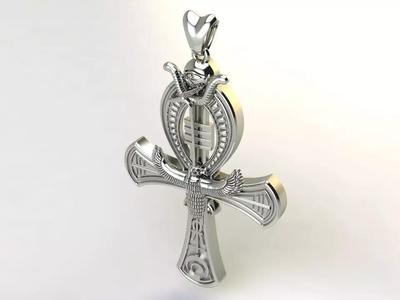 ANKH  Cross Pendant