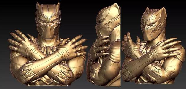 black Panther pendant