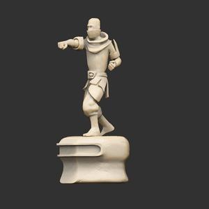 Guild Hero Statues x6