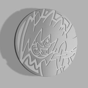 Decidueye Pokemon Coin