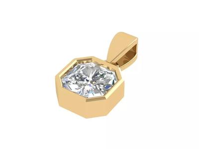 Asscher pandent