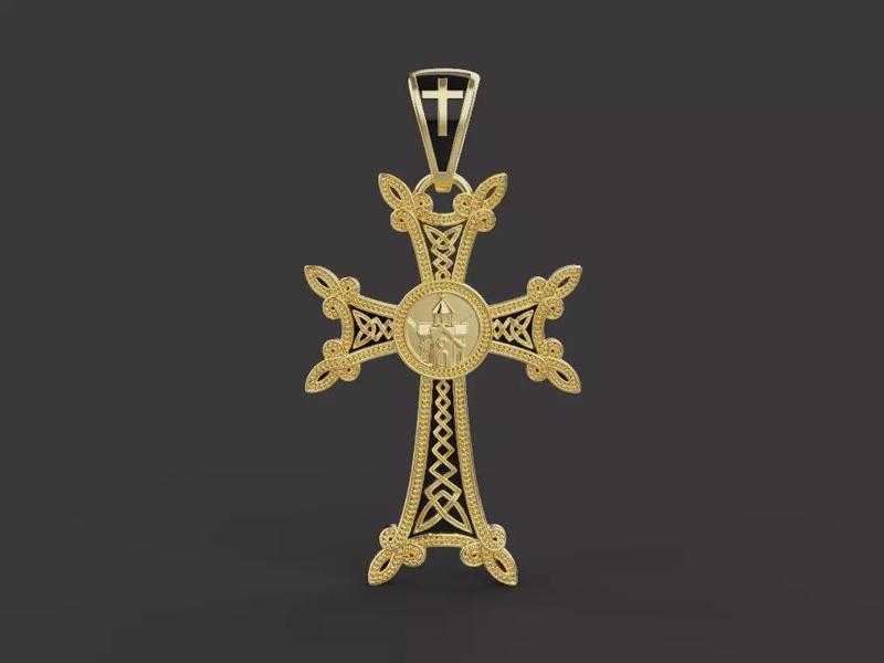 Armenian Cross Pendant 30208