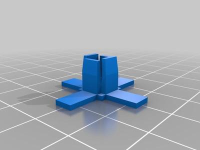 LED Cube alignment rig