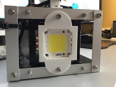 100W LED lamp details