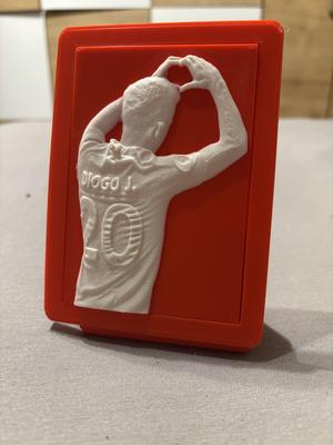 Diogo Jota picture with frame