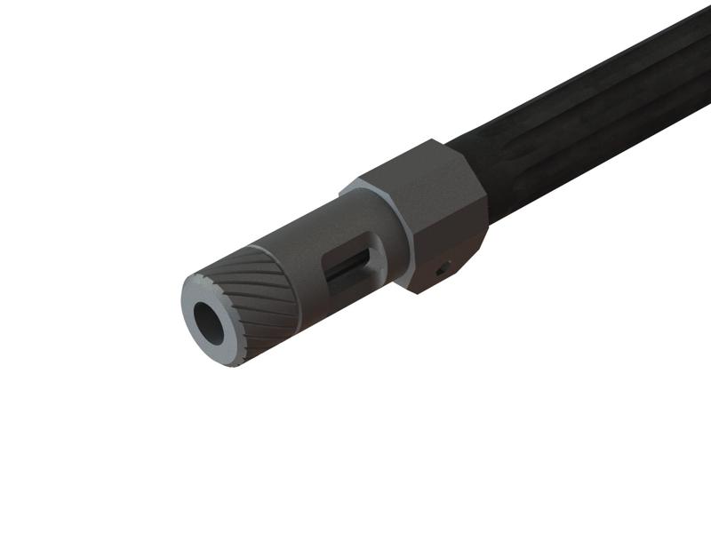 Flash hider v25 - sniper rifle 3