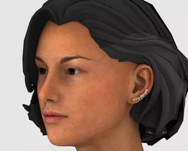 ER 011 Earring crawler style