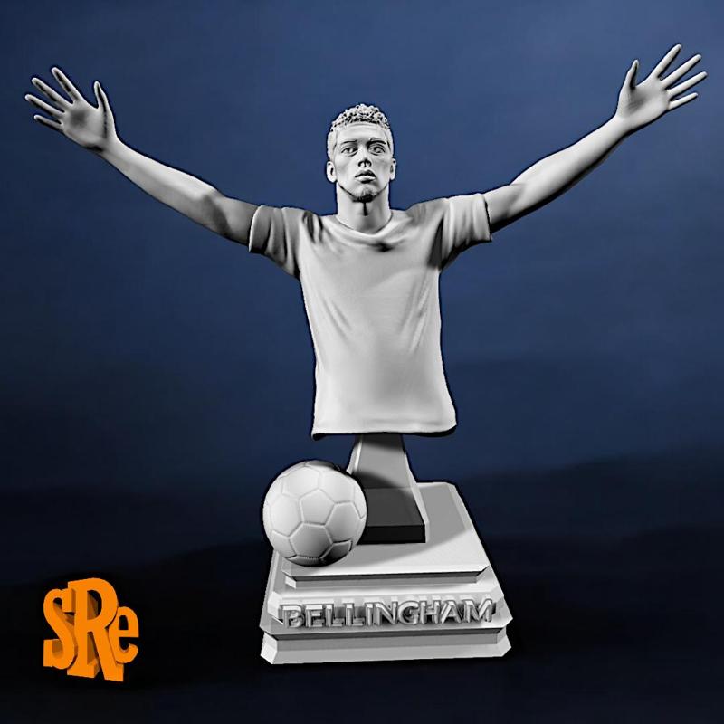 Bust of Jude Bellingham - English Professional Footballer