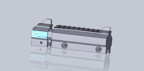 Airsoft Battery Box with Sights
