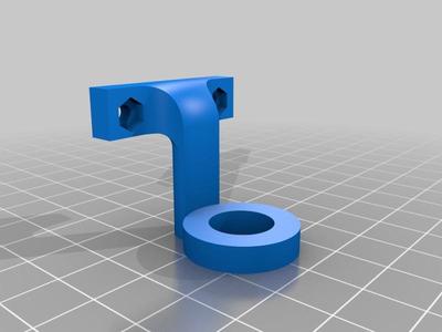 Proximity sensor mount remix for Wilson direct drive extruder.