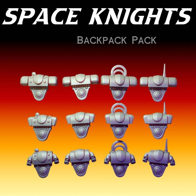 Space Knights - Backpack Pack!