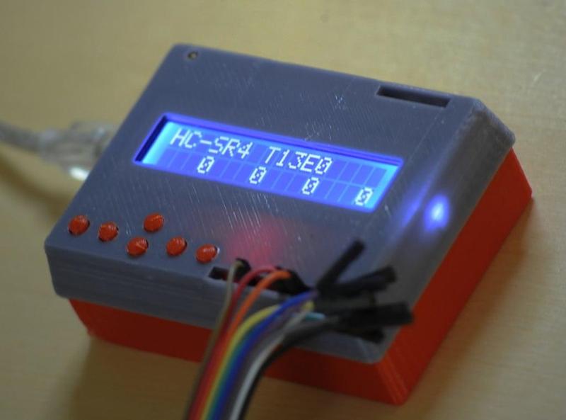 Configurable case for Arduino Uno with LCD keypad shield