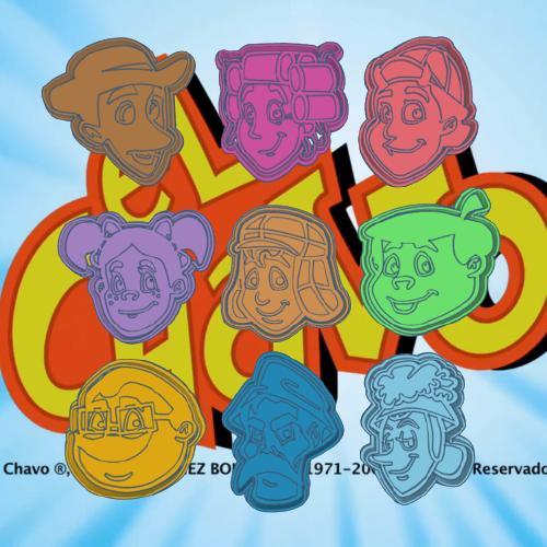EL CHAVO DEL 8 COOKIE CUTTER