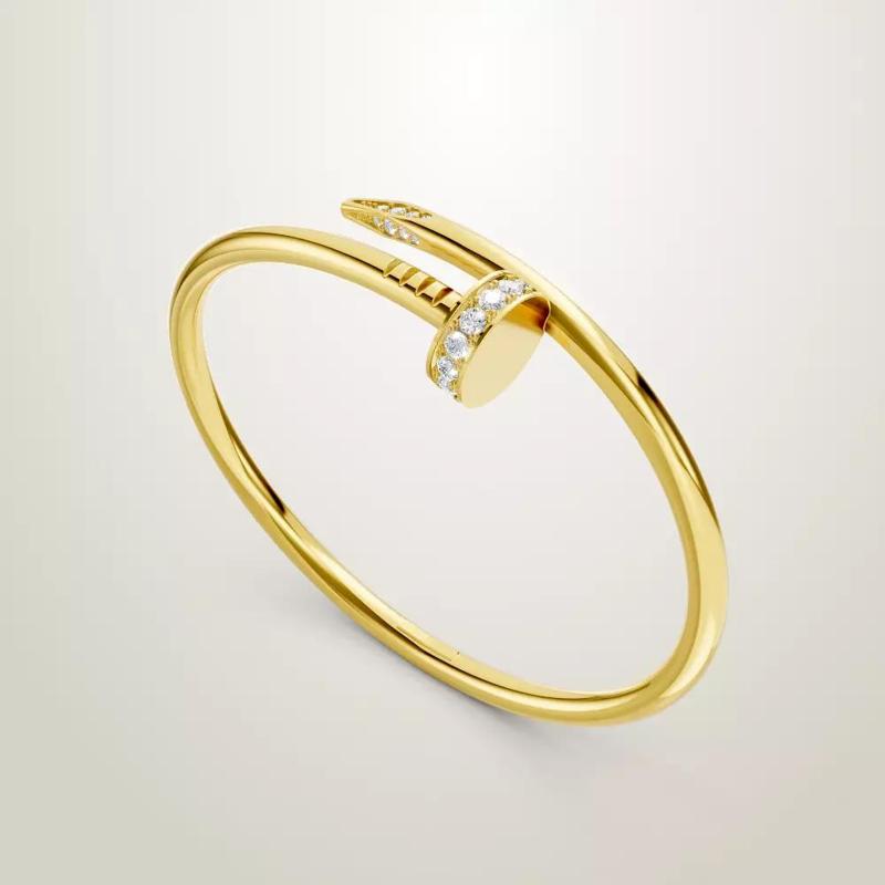 Juste un Clou bracelet classic model diamonds Cartie