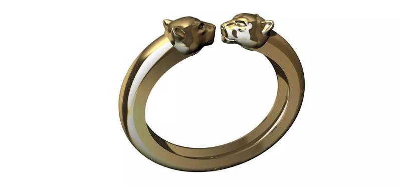 Panther Head Bracelet