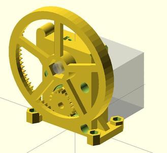 Radus mini extruder nema17 with hobbed bolt