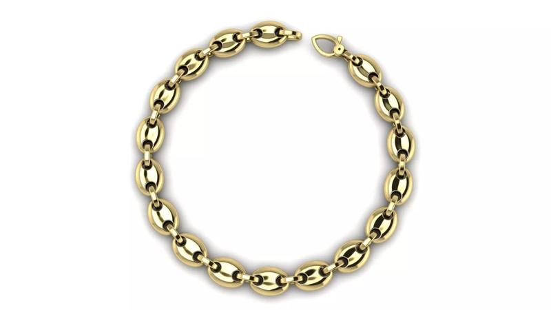 Sailor Puff Link Chain