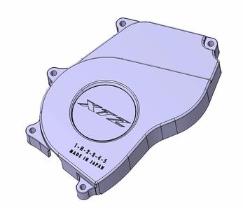 Crankcase Pinion Cover xtz 750 customized
