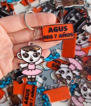 Capuchina Ballerina Key Chain