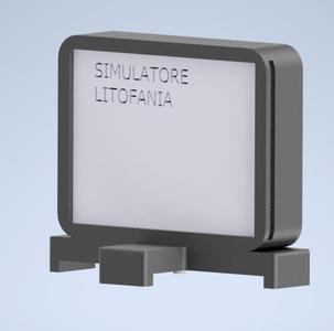 Lithophanie frame
